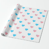 Trans Pride Medium Hearvingpapier Geschenkpapier (Ungerollt)