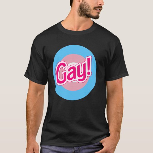 Trans-Pride-Mod-Ziel - Transponderflagge T-Shirt (Vorderseite)