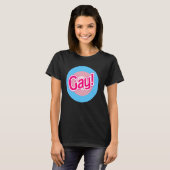 Trans-Pride-Mod-Ziel - Transponderflagge T-Shirt (Vorne ganz)