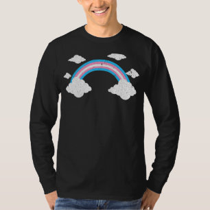 Trans Pride Monat Lgbtq Transsexuelle Flagge Regen T-Shirt