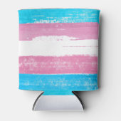 Trans Pride Paint Dosenkühler (Vorderseite)