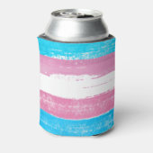 Trans Pride Paint Dosenkühler (Kanne Rückseite)