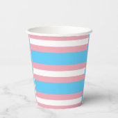 Trans Pride! Pappbecher (Rückseite)