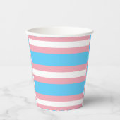 Trans Pride! Pappbecher (Vorderseite)
