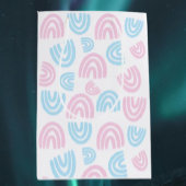 Trans Pride Pastel Rainbow Geschenktasche Mittlere Geschenktüte