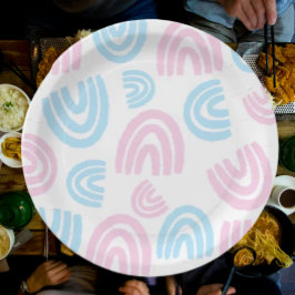 Trans Pride Pastel Rainbow Paper Teller