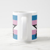 TRANS PRIDE PENTAGRAM TASSE (Rückseite)