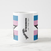 TRANS PRIDE PENTAGRAM TASSE (Vorderseite)