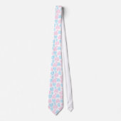 Trans Pride Rainbow Elegance Necktie Krawatte (Vorderseite)