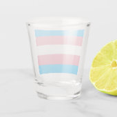 Trans Pride! Schnapsglas (Rückseite)