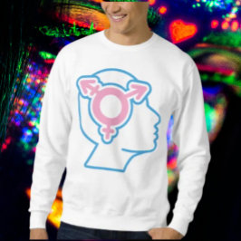 Trans Pride Symbol Sweatshirt