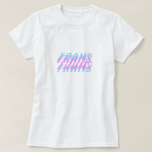 Trans Pride T-Shirt (Design vorne)