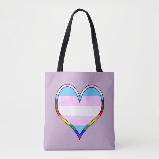 Trans Pride Tasche (Vorderseite)