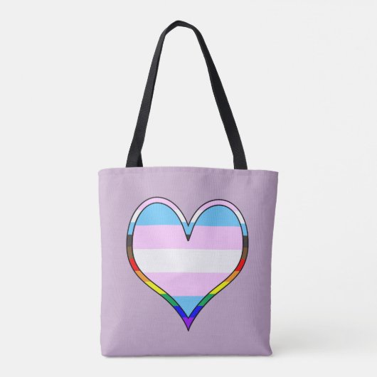 Trans Pride Tasche (Rückseite)