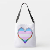 Trans Pride Tragetaschen Mit Langen Trägern (Rückseite)