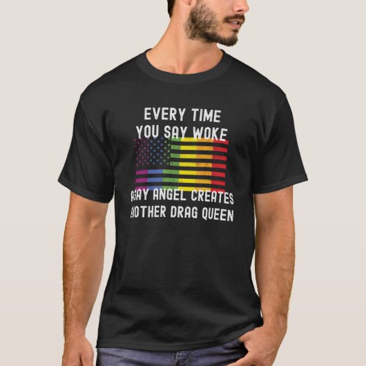 Trans Pride Transgender Support Schützen LGBT Amer T-Shirt (Vorderseite)