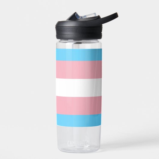 Trans Pride! Trinkflasche (Links)