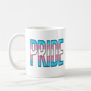 Trans Pride Word Kaffeetasse