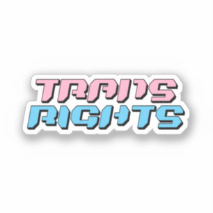 Trans-Rechte Aufkleber
