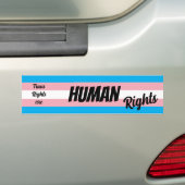 Trans Rights Are Human Rights Autoaufkleber (Auf Auto)