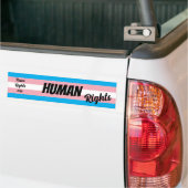 Trans Rights Are Human Rights Autoaufkleber (Auf Lkw)