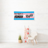 Trans Rights Are Human Rights Banner (Insitu)