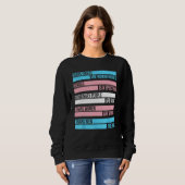 Trans Rights Are Human Rights Gender Is A Spectrum Sweatshirt (Vorne ganz)