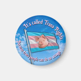 Trans Rights Magnet