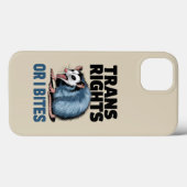 Trans Rights Oder ich möchte Gay Funny Lgbtq Pride Case-Mate iPhone Hülle (Rückseite (Horizontal))