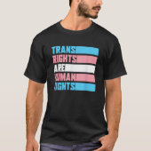 Trans Rights sind Menschenrechte Prix Monat Gesche T-Shirt (Vorderseite)