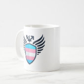 Trans Shield-Tasse Kaffeetasse (Vorderseite Links)