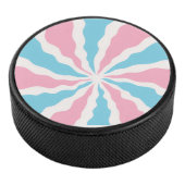 trans Spiraldesign Hockeypuck Eishockey Puck (3/4)