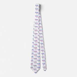 Trans-Stolz-Flagge Chai Krawatte