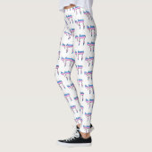 Trans-Stolz-Flagge Chai Leggings (Links)