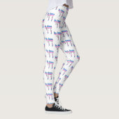 Trans-Stolz-Flagge Chai Leggings (Rechts)