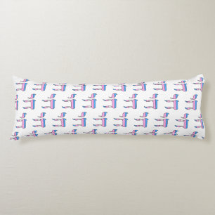 Trans-Stolz-Flagge Chai Seitenschläferkissen