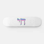 Trans-Stolz-Flagge Chai Skateboard (Horizontal)