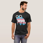 Trans Stolz Frosch Transgender T-Shirt (Vorne ganz)