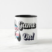 Trans Stolz Game On Tiger Pfote Controller Tasse 2 (Zentrum)