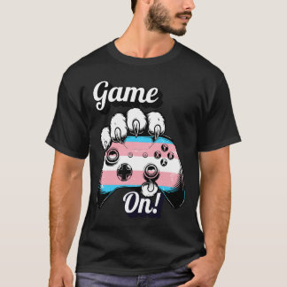 Trans Stolz Game On Tiger Pfoten Controller Shirt