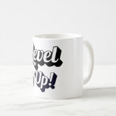 Trans Stolz Level Up Tiger Pfoten Controller Tasse (VorderseiteRechts)