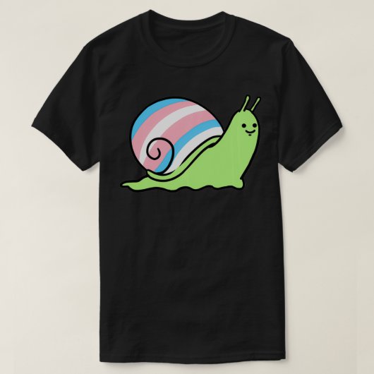 Trans Stolz Schnecke Transgender Pullover (Design vorne)