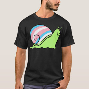 Trans Stolz Schnecke Transgender T-Shirt