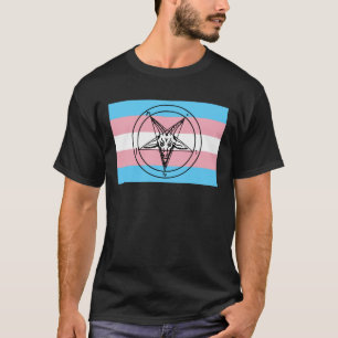 Trans-Stolz-Sigil von Baphomet T-Shirt