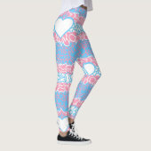 Trans Stolz Squiggle Leggings (Rechts)