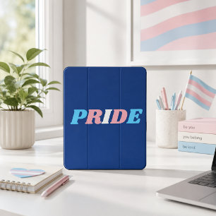 Trans-Stolz Transgender-Flaggenfarben-Typografie Mousepad