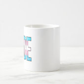 Trans Stolz Wort Kaffeetasse (Mittel)