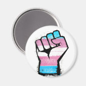 Trans Stolzfaust Magnet (Vorderseite/Rückseite)