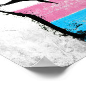 Trans Stolzfaust Poster (Ecke)