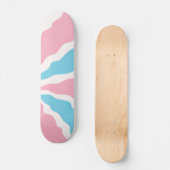 trans swirl style skateboard (Vorderseite)